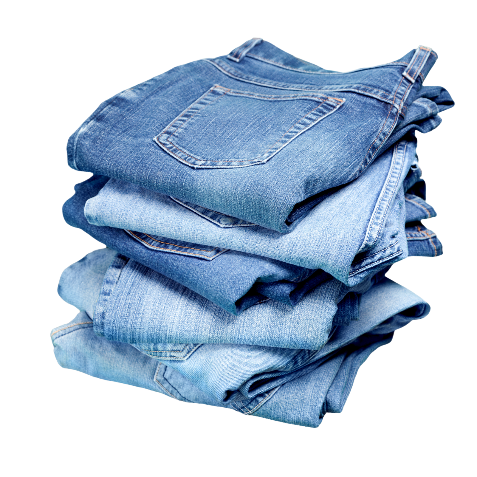 Blue and White Modern Denim Fashion Apparel and Jeans Sale Instagram Post