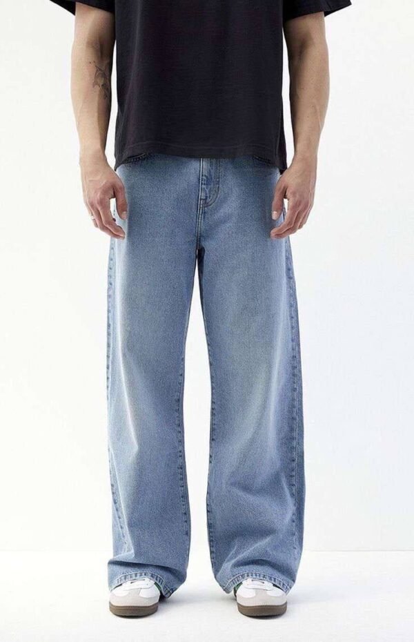 Blue Baggy Jeans - Image 3