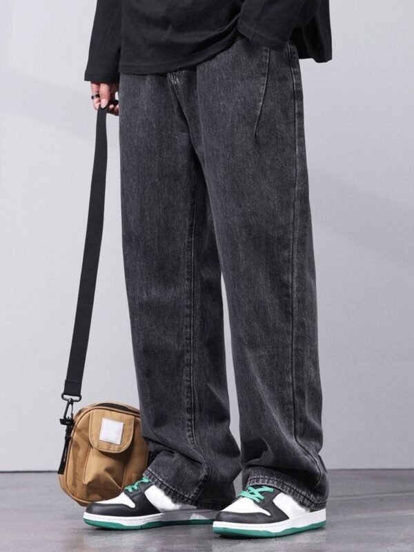 Black Baggy Jeans - Image 3