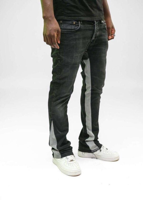 Black Flared Jeans - Image 2