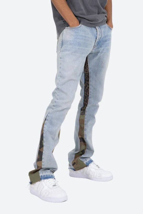 Blue Flared Jeans - Image 3