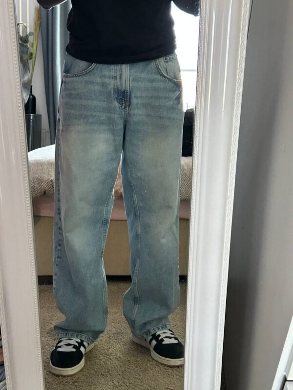Blue Baggy Jeans