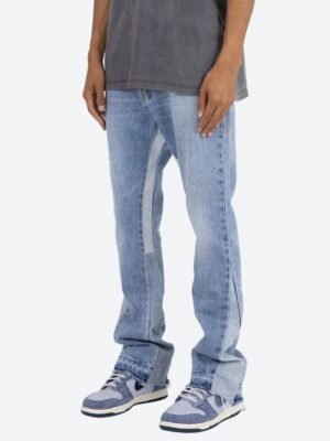 Blue Flared Jeans