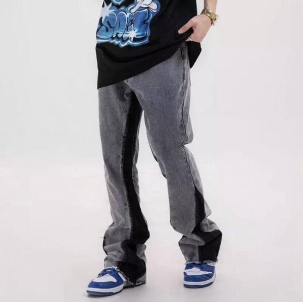 Black Flared Jeans - Image 6