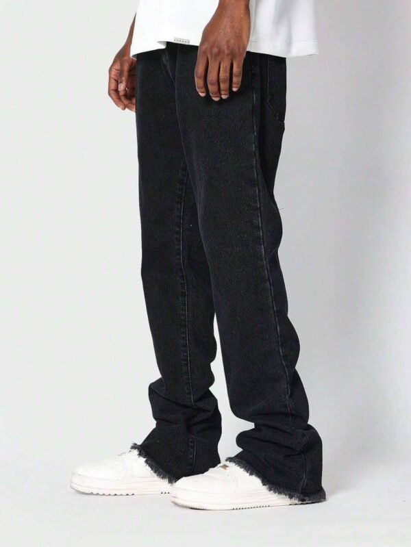 Black Baggy Jeans - Image 4